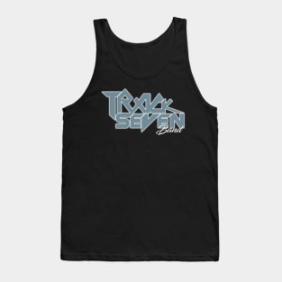 Grey Logo Track Seven Band Tank Top